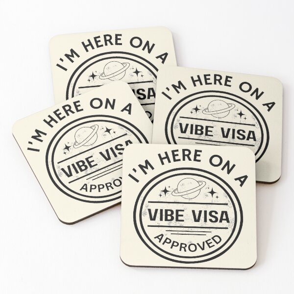 Item preview, Vibe Visa – Retro Passport Stamp Aesthetic  designed and sold by Rocklights.