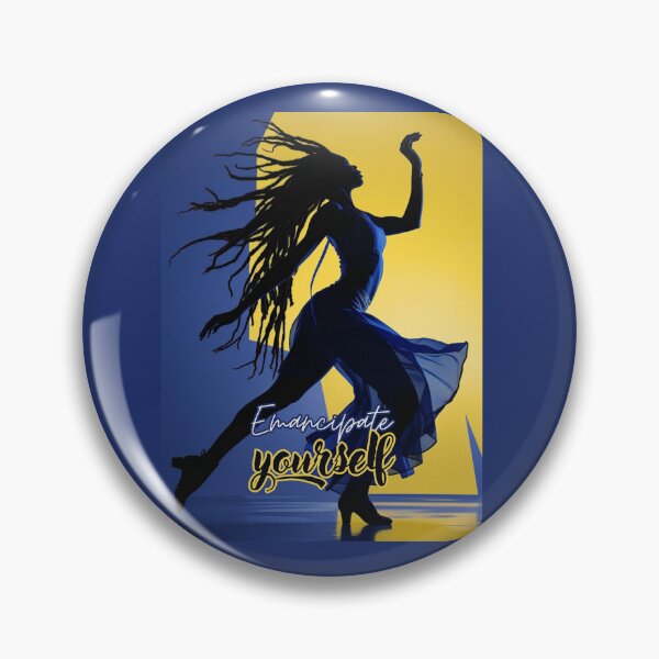 Item preview, Emancipate Yourself African Woman Silhouette designed and sold by Nyanzify.