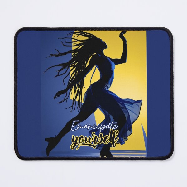 Item preview, Emancipate Yourself African Woman Silhouette designed and sold by Nyanzify.