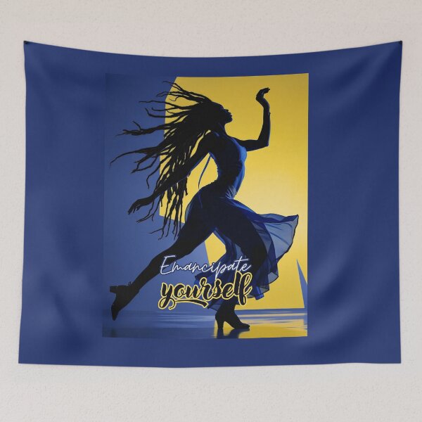 Item preview, Emancipate Yourself African Woman Silhouette designed and sold by Nyanzify.