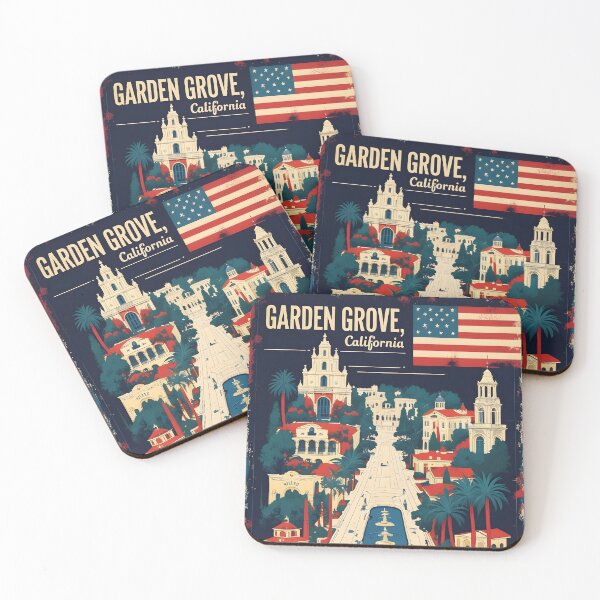 Item preview, Garden Grove California 1950s USA Vintage Travel Tourism  designed and sold by TravelersGems.