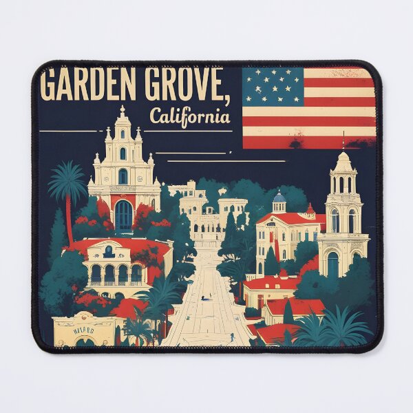 Item preview, Garden Grove California 1950s USA Vintage Travel Tourism designed and sold by TravelersGems.