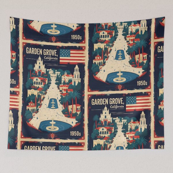 Item preview, Garden Grove California 1950s USA Vintage Travel Tourism  designed and sold by TravelersGems.
