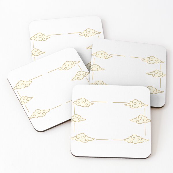 Item preview, Mid autumn festival cloud border with transparent background, AI Generated designed and sold by dvoevnore.