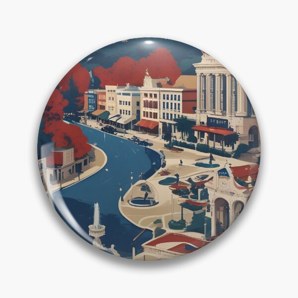 Item preview, Hayward California 1950s USA Vintage Travel Tourism  designed and sold by TravelersGems.