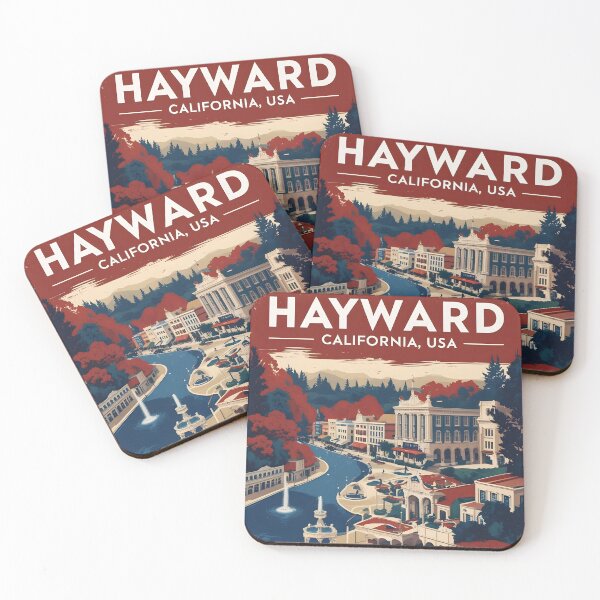 Item preview, Hayward California 1950s USA Vintage Travel Tourism  designed and sold by TravelersGems.