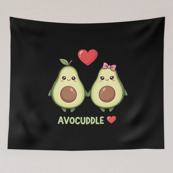 Item preview, Avocuddle – Cute Avocado Couple Kawaii T-Shirt  Funny Couples Gift designed and sold by JaroPrints.