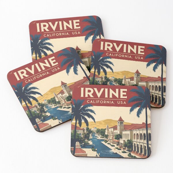 Item preview, Irvine California 1950s USA Vintage Travel Tourism  designed and sold by TravelersGems.