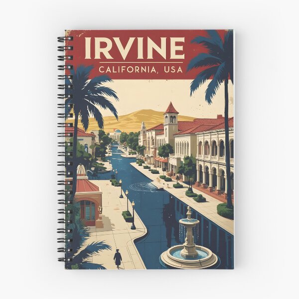 Item preview, Irvine California 1950s USA Vintage Travel Tourism  designed and sold by TravelersGems.