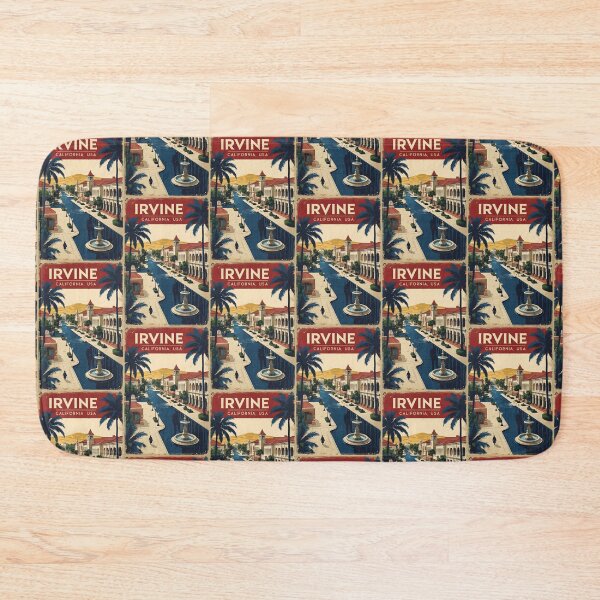 Item preview, Irvine California 1950s USA Vintage Travel Tourism  designed and sold by TravelersGems.