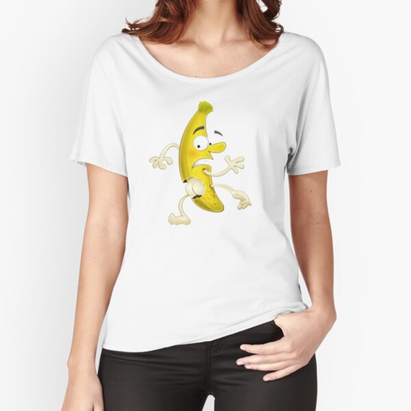 Escorregadio banana t camisa 100% algodão banana amarelo bonito kart comida  wii ps4 jogo de vídeo frutas meme videira viral adequado retrocesso -  AliExpress