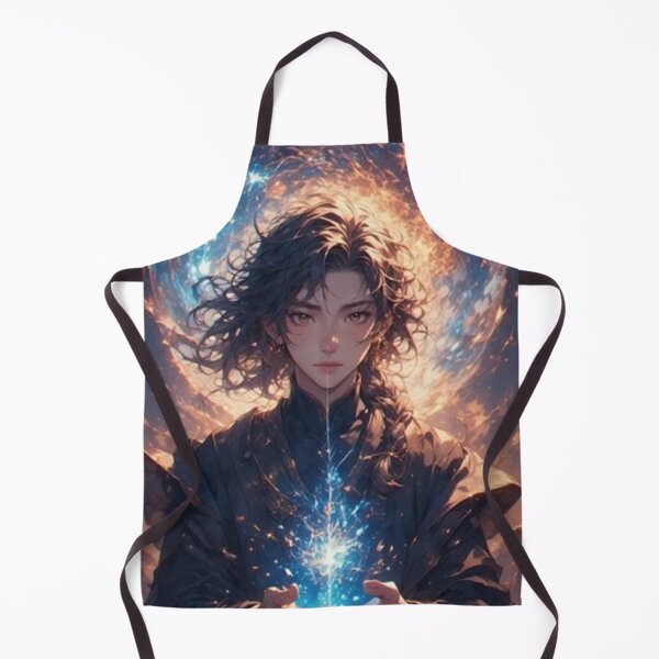 Item preview, Sorcerer’s Light – Mystical Anime Energy Portrait designed and sold by NegarTv Designs.