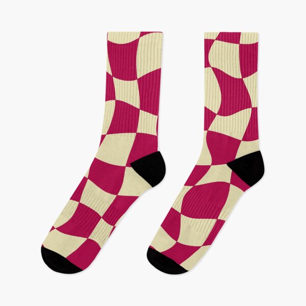 Item preview, Copy of Warped Checkered Pattern Red designed and sold by SOUND TYPE STUDIO.