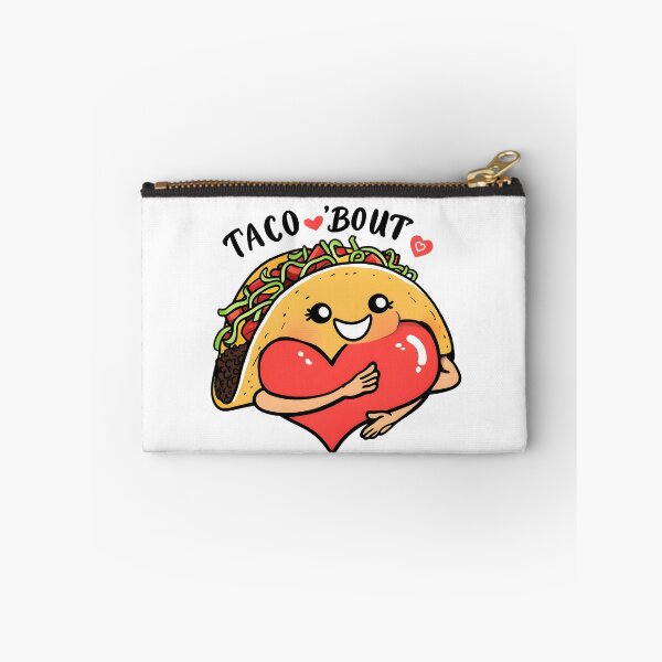 Item preview, Taco 'Bout Love – Cute Taco Hugging Heart  Funny Food Pun T-Shirt designed and sold by JaroPrints.