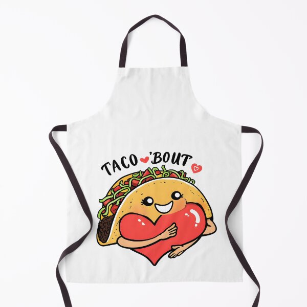 Item preview, Taco 'Bout Love – Cute Taco Hugging Heart  Funny Food Pun T-Shirt designed and sold by JaroPrints.