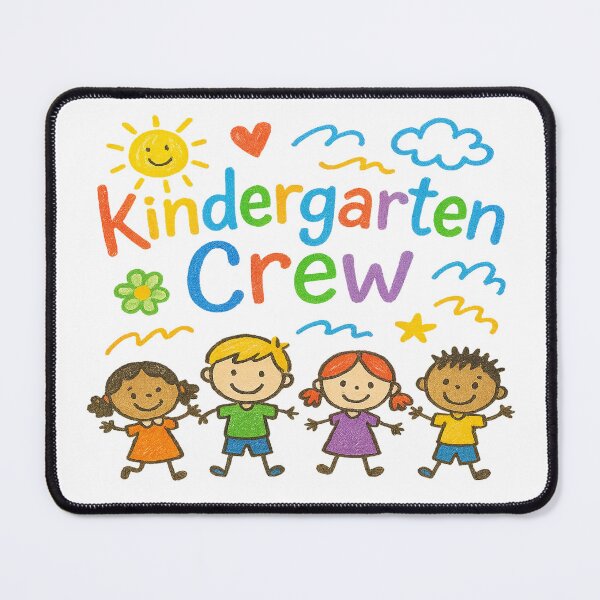 Item preview, Kindergarten Crew Chaos designed and sold by POD DYNASTY | Original Print On Demand T-Shirt Graphics.