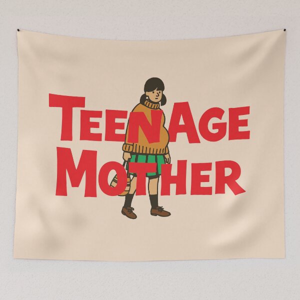 Item preview, Teenage Mother designed and sold by ChickenFund.