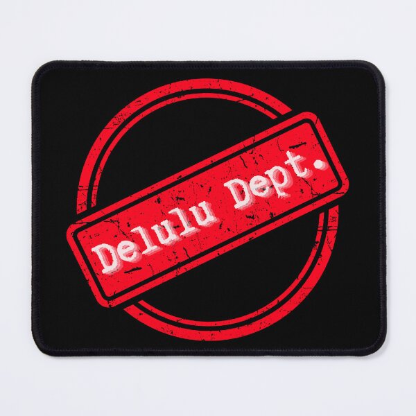 Item preview, Delulu Department – Fake Brand Mental Health Humor designed and sold by Silly Shapes Co..