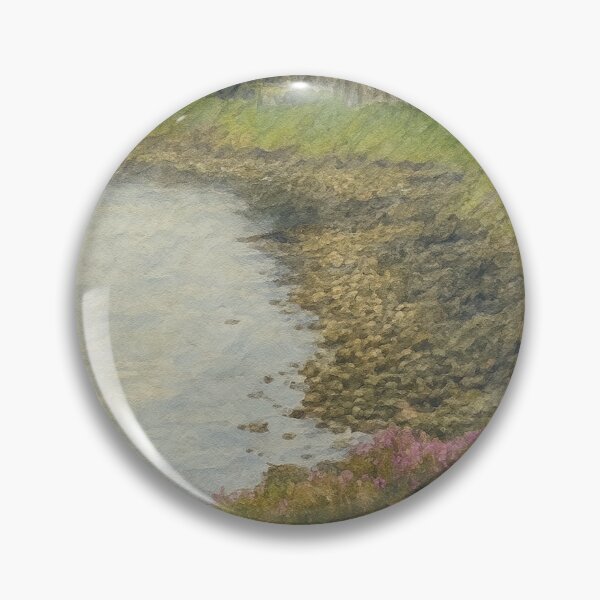 Item preview, Watercolor Cliffs of Portree – Isle of Skye Coastline designed and sold by Moments Abroad.