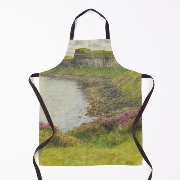 Item preview, Watercolor Cliffs of Portree – Isle of Skye Coastline designed and sold by Moments Abroad.