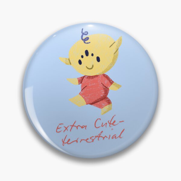Item preview, Extra Cute-terrestrial designed and sold by CaroDiario.