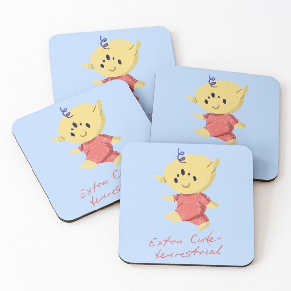 Item preview, Extra Cute-terrestrial designed and sold by CaroDiario.