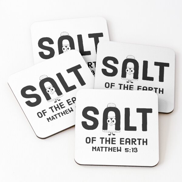 Item preview, Salt of the Earth – Matthew 5:13 | Bible Verse | Scripture Design #1 designed and sold by JirehKollezion.
