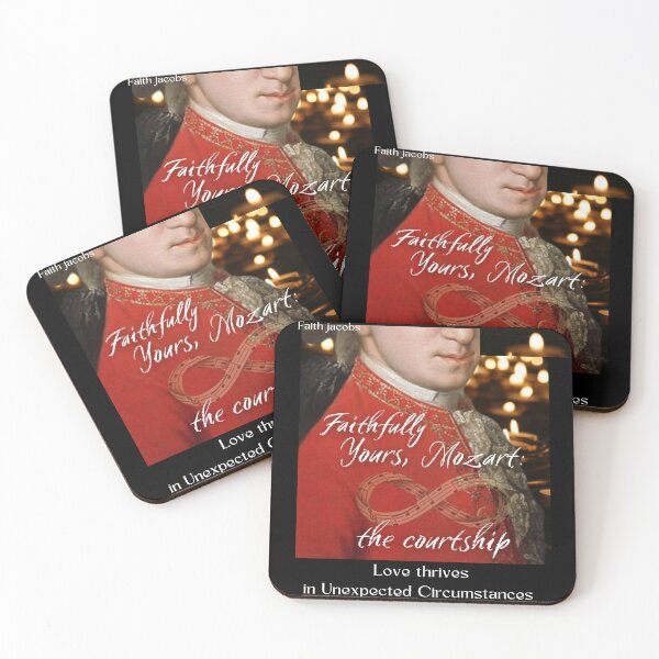 Item preview, Faithfully Yours Mozart: The Courtship audiodrama  designed and sold by CoffeeAndComicsCreations.