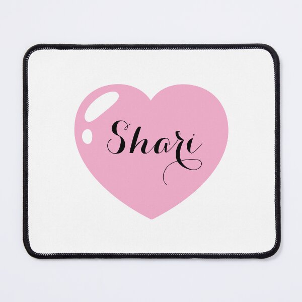 Item preview, Shari Name with pink Heart designed and sold by Artbymonika.