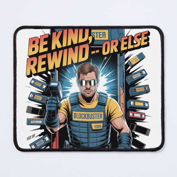 Item preview, "Be Kind, Rewind — Or Else. designed and sold by GENX-AUTISM-DAD.
