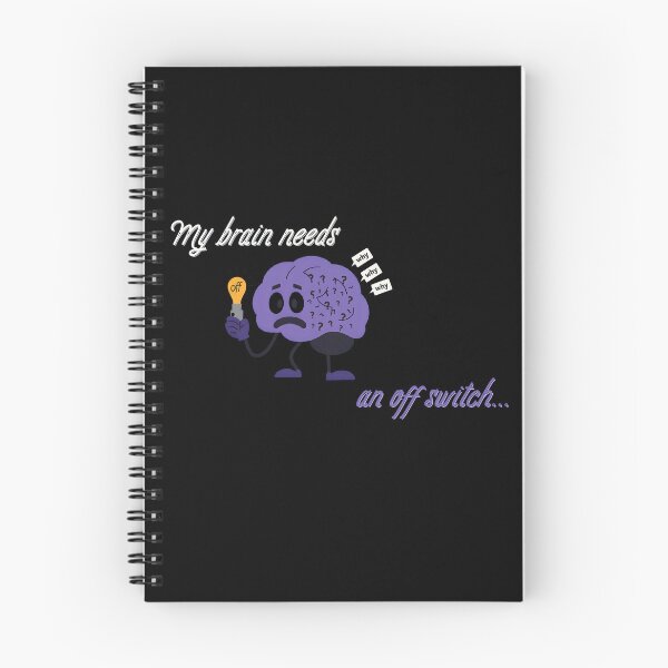 Item preview, Overthinking T-shirt Brain Mental Relatable Overthinker Thoughts designed and sold by Silly Shapes Co..