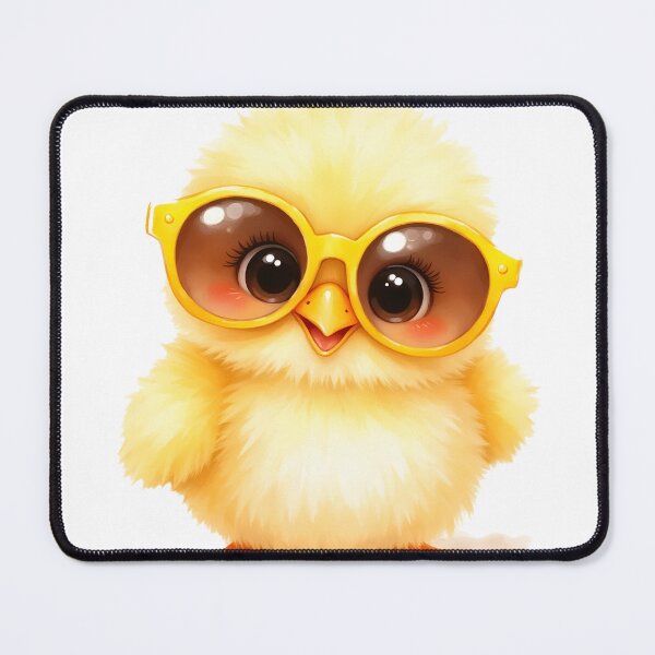 Item preview, Cool Chick Clipart – Cute Baby Chicken with Sunglasses designed and sold by VKrafted.
