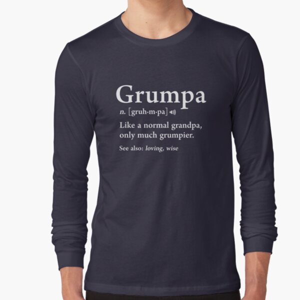 ENGINEER LONG SLEEVE T SHIRT GIFT FOR GRAND DAD BOYFRIEND HUSBAND