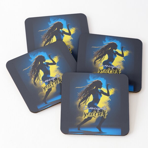 Item preview, Emancipate Yourself African Woman Silhouette 2 designed and sold by Nyanzify.