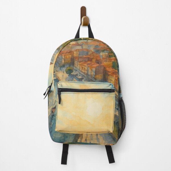 Item preview, Sunlit Porto: Watercolor View from Dom Luís I Bridge designed and sold by Moments Abroad.