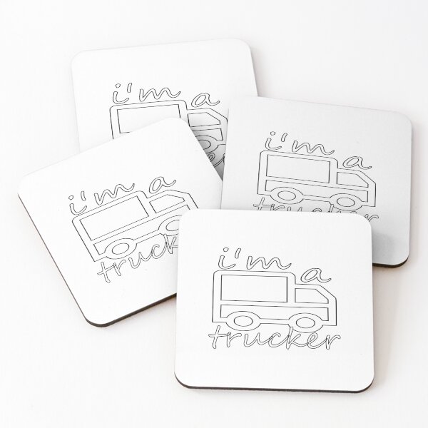 Item preview, I’m a Trucker – Truck Driver & Road Life Design – Transportation & Driver Gift designed and sold by sednalafandy79.