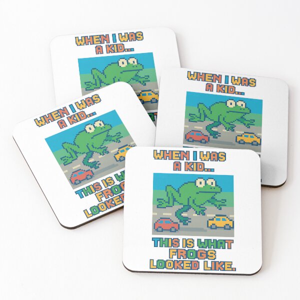 Item preview, Retro Frogger Nostalgia, When I Was a Kid T-Shirt designed and sold by TeeTimeTreasure.