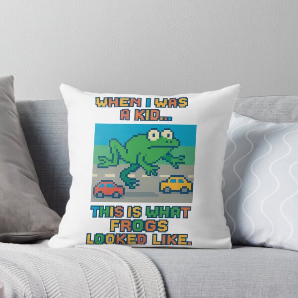 Item preview, Camiseta retro de Frogger Nostalgia, de cuando era niño designed and sold by TeeTimeTreasure.