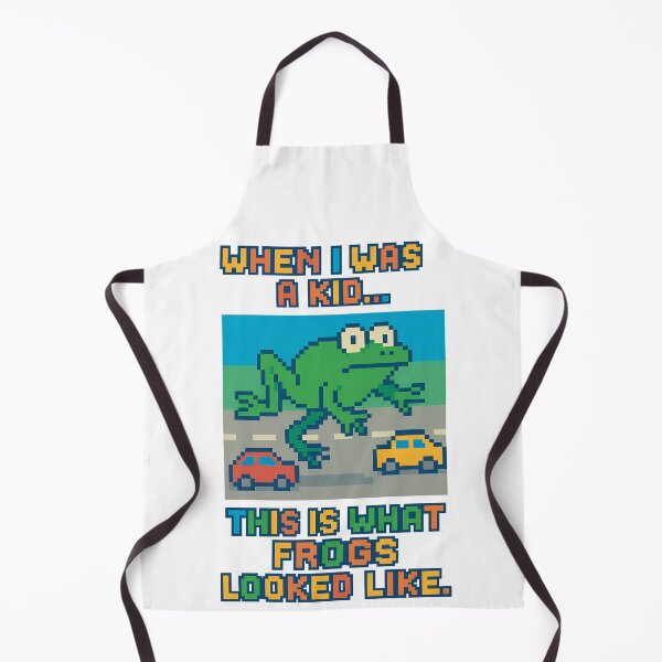 Item preview, Retro Frogger Nostalgia, When I Was a Kid T-Shirt designed and sold by TeeTimeTreasure.