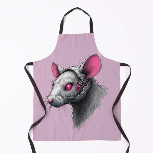 Item preview, Rat cyberpunk pink designed and sold by HiresFilm.