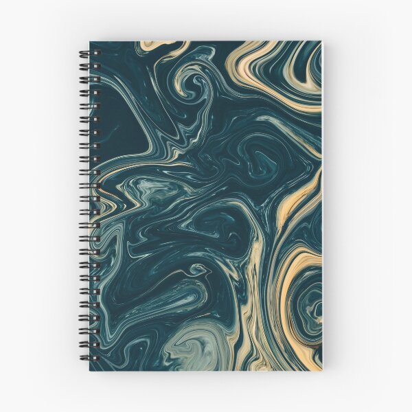 Item preview, Gold and Green Liquid Abstract Pattern designed and sold by AffordableArtCo.