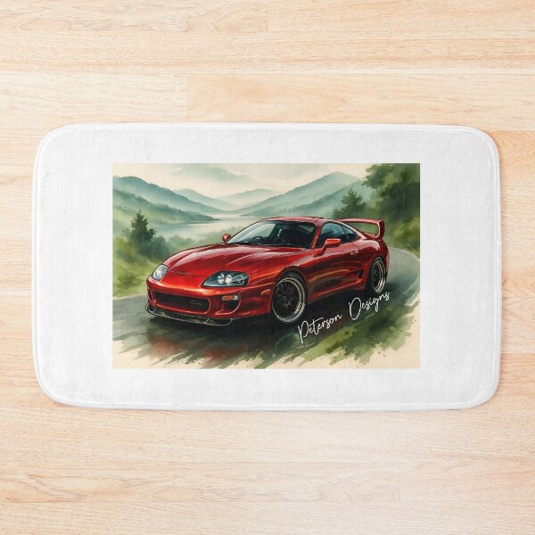 Item preview, Mark IV Toyota Supra Fanart (Chrome Red) designed and sold by Peterson Designs.