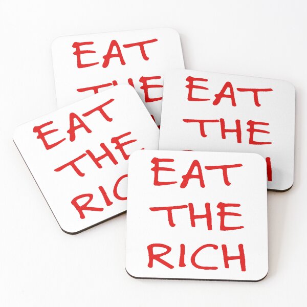 Item preview, Eat the Rich | Anti-Capitalist Marxist Design for Stickers, Shirts & Hats | Class Struggle Revolutionary Art | Proletariat Protest Gear & Socialist Apparel designed and sold by RevolutionToday.