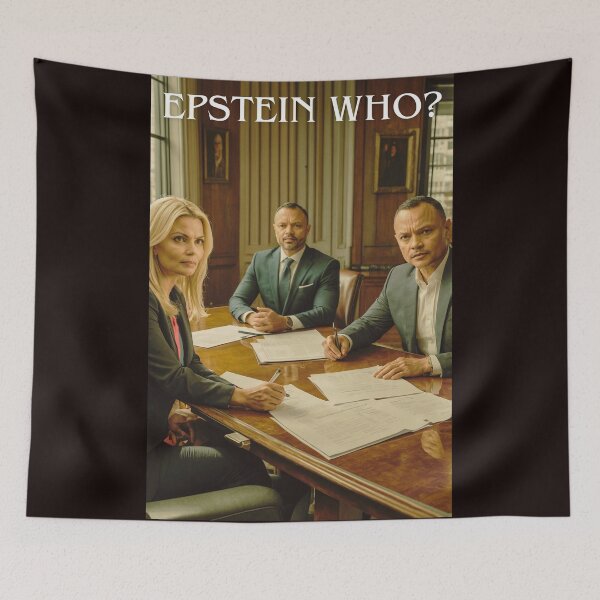 Item preview, Jeffrey Epstein Who? designed and sold by beezzz4you.