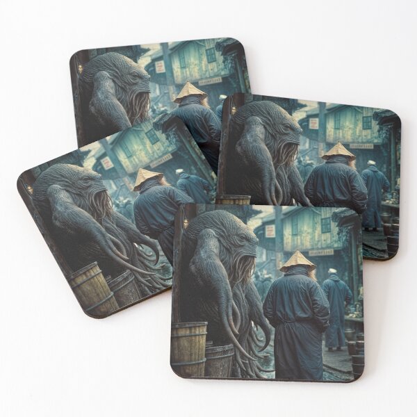 Item preview, Cthulhu in the Alley – Lovecraftian Horror Meets Eastern Mystery designed and sold by Absyntart.