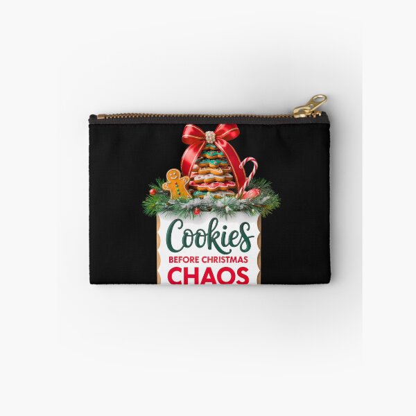 Item preview, Cookies Before Christmas Chaos: Funny Holiday Baking Art designed and sold by elynne9.