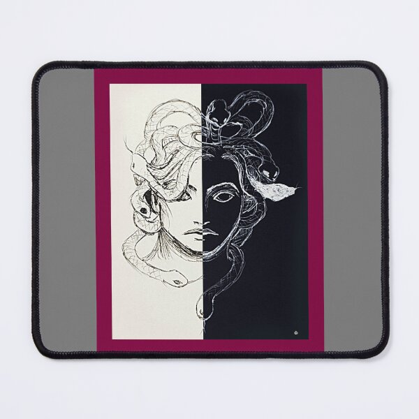 Item preview, Sketch of Medusa's head designed and sold by kassandra369.