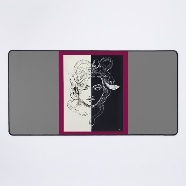 Item preview, Sketch of Medusa's head designed and sold by kassandra369.