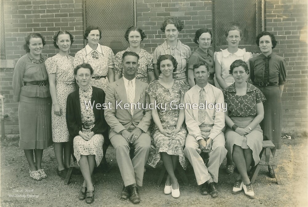 "193738 FACULTY AT MILLSAP TEXAS SCHOOL" by West Kentucky Genealogy