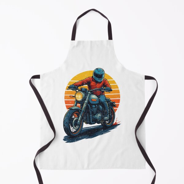 Item preview, Biker - Sunset Thrill Ride designed and sold by PickledjoArt.